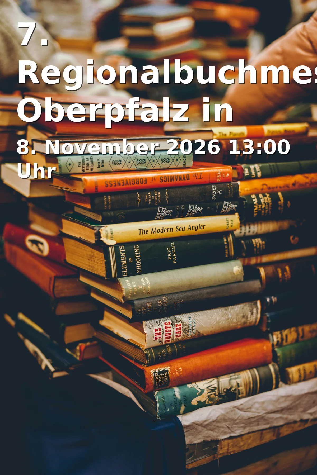 Event: 7. Regional Book Fair Upper Palatinate in Sulzbach-Rosenberg