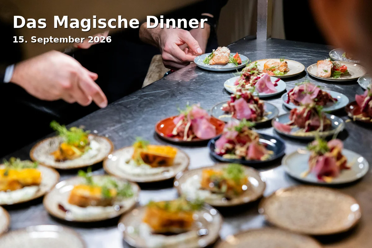 Event: Das Magische Dinner in Hotel-Restaurant Osterberg, Osterbergweg 1, 31139 Hildesheim on 15. September 2026