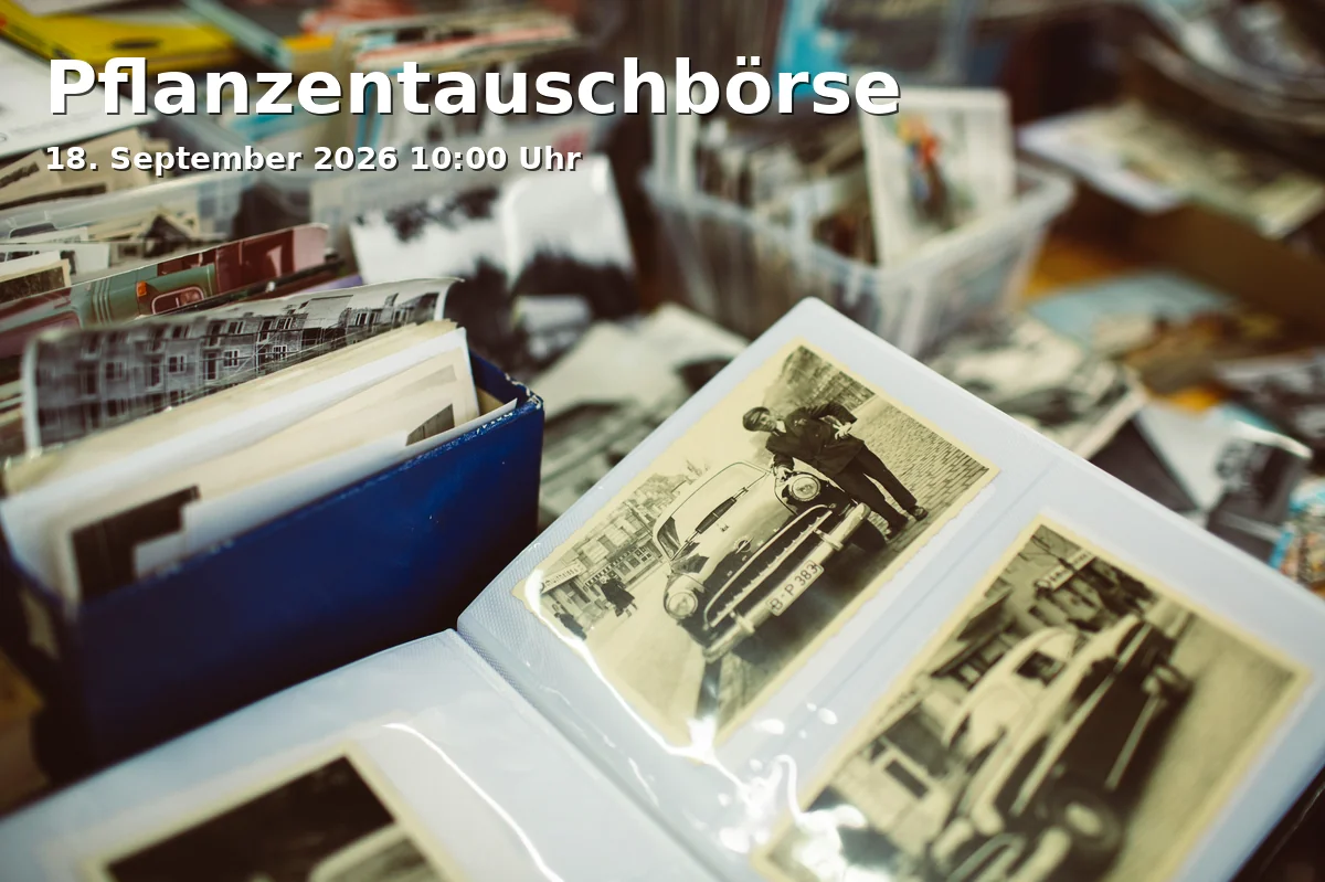 Event: Pflanzentauschbörse in Ernst-Abbe-Bücherei Jena, Engelplatz 2, 07743 Jena on 18. September 2026