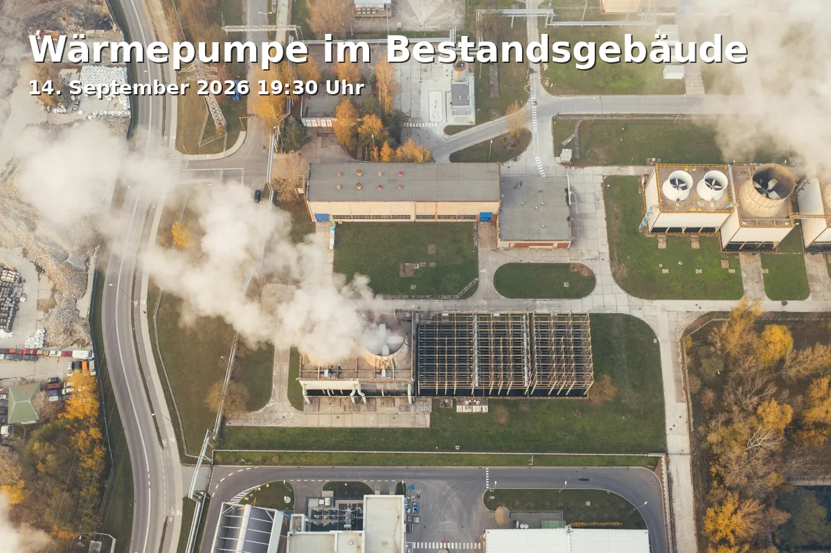 Event: Wärmepumpe im Bestandsgebäude