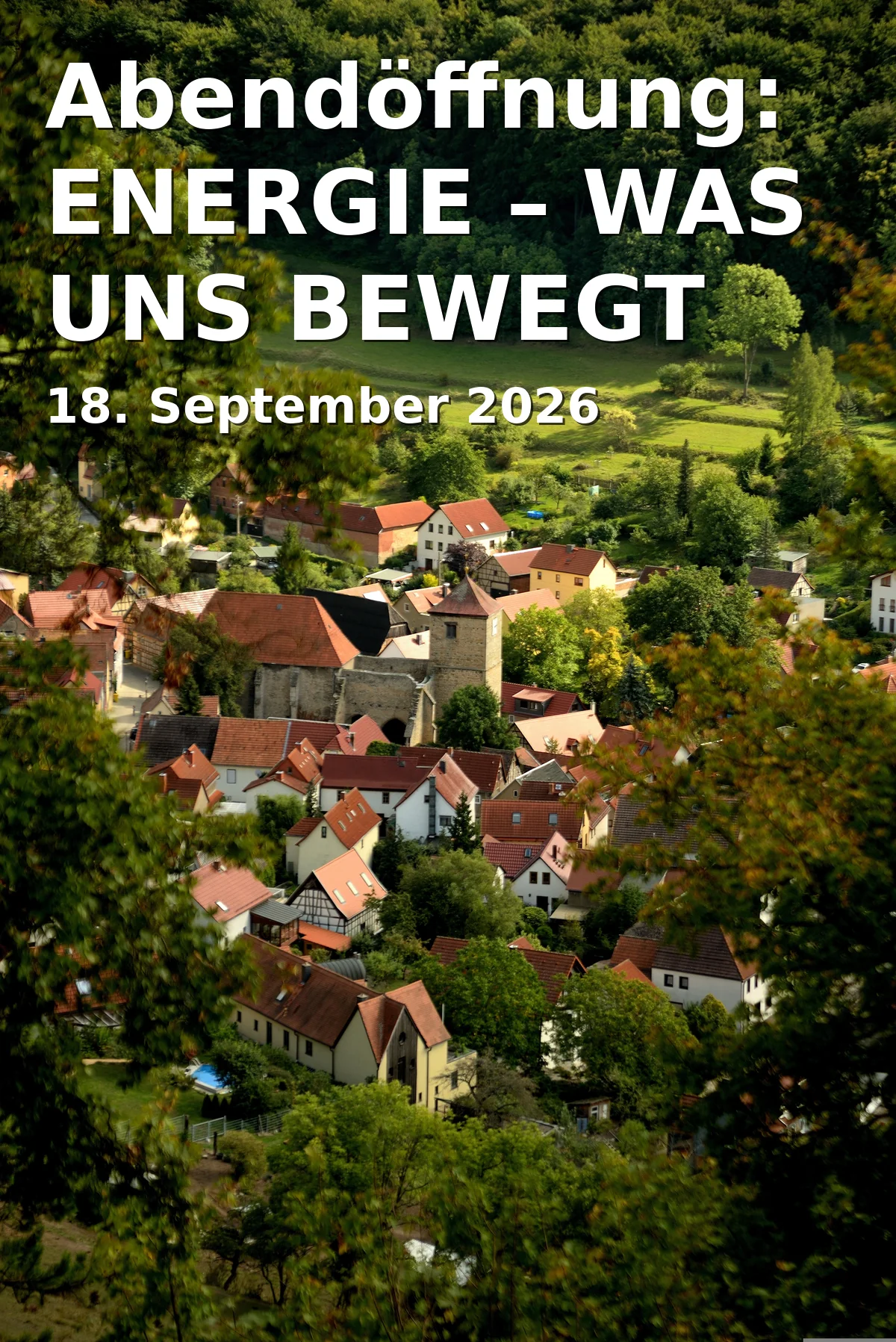 Event: Abendöffnung: ENERGIE – WAS UNS BEWEGT