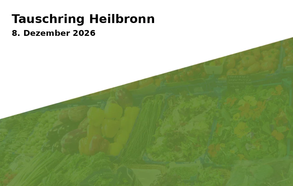 Event: Tauschring Heilbronn