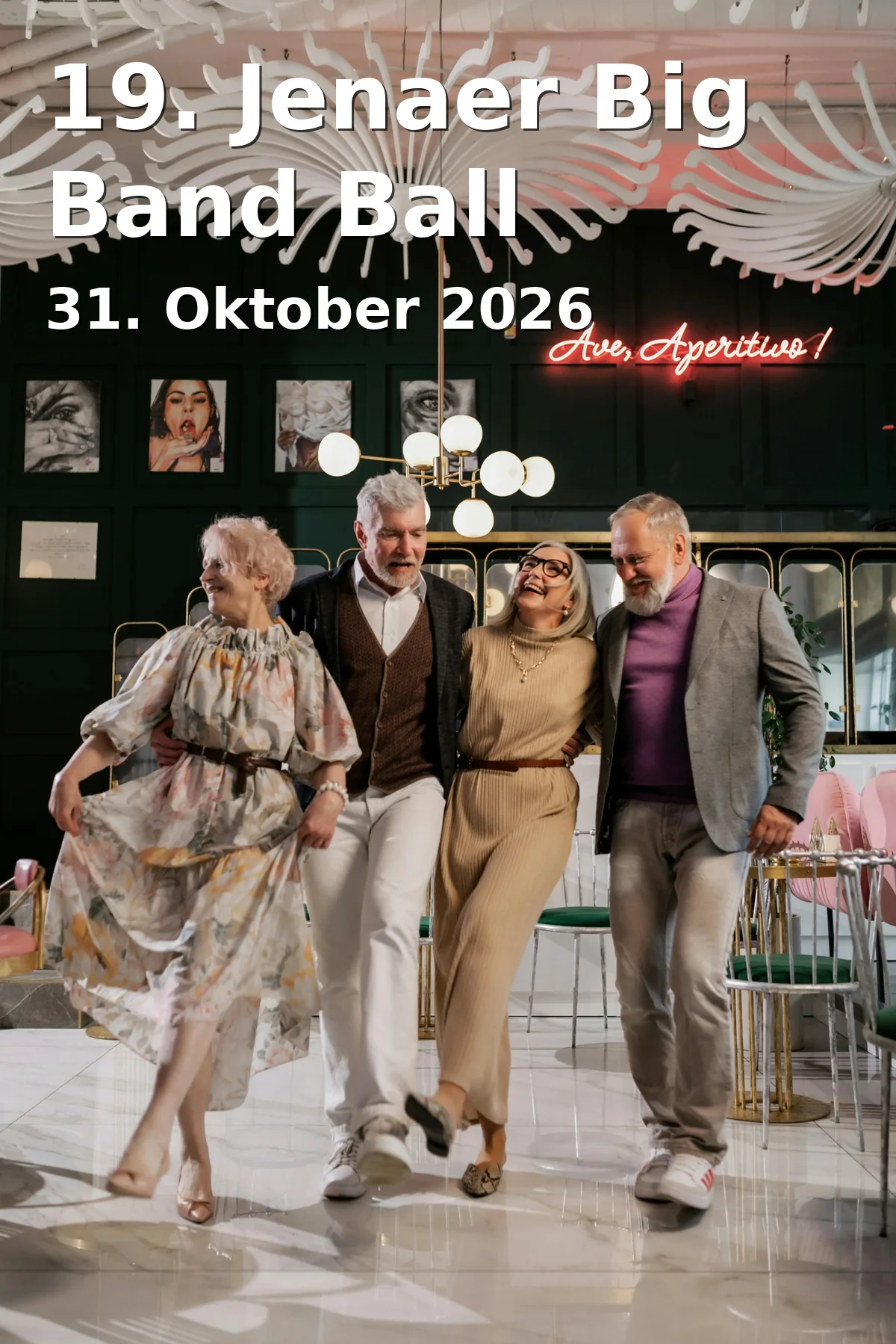 Event: 19. Jenaer Big Band Ball in Volkshaus Jena, Carl-Zeiß-Platz 15, 07743 Jena on 31. Oktober 2026