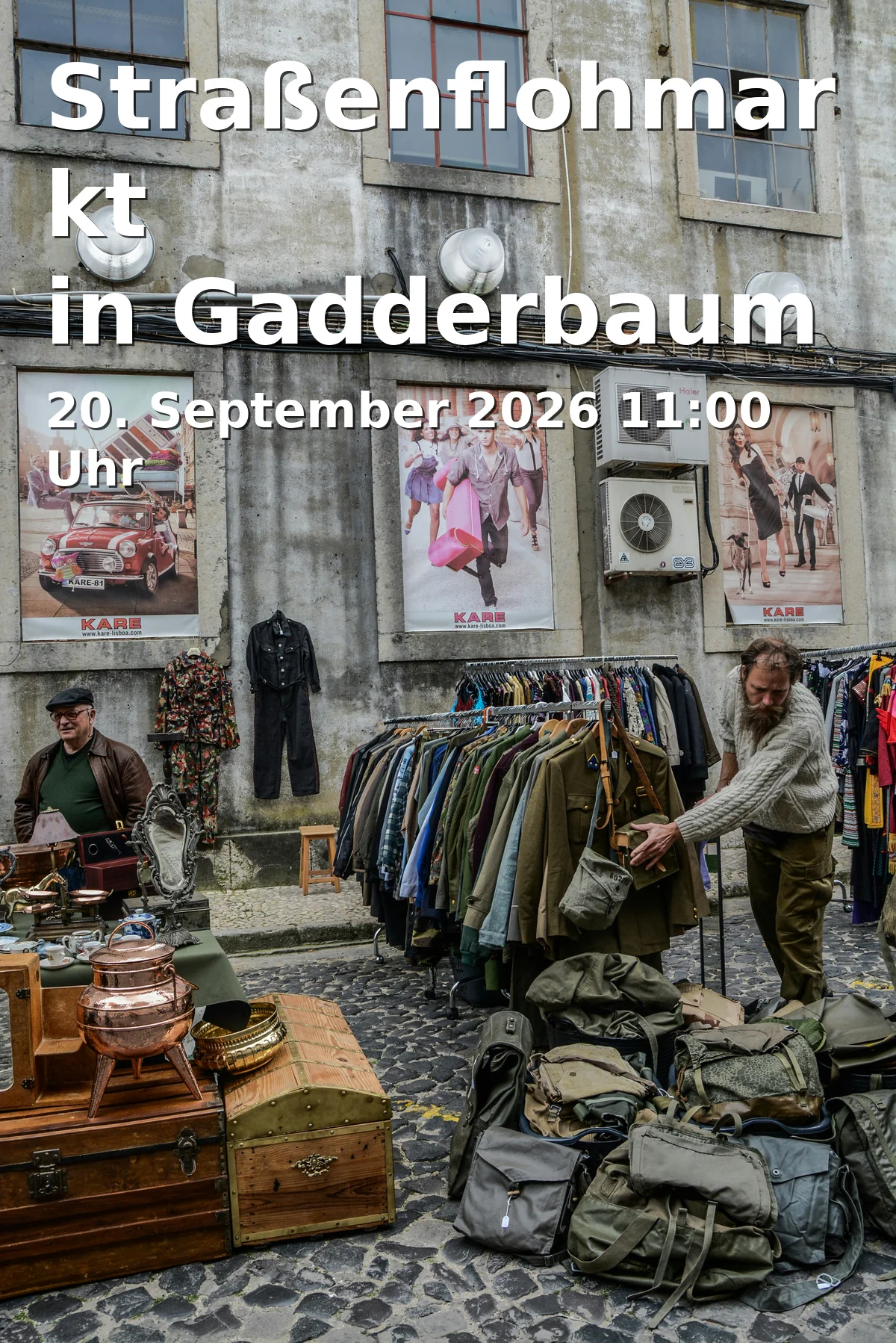 Event: Straßenflohmarkt in Gadderbaum in Bielefeld-Gadderbaum on 20. September 2026