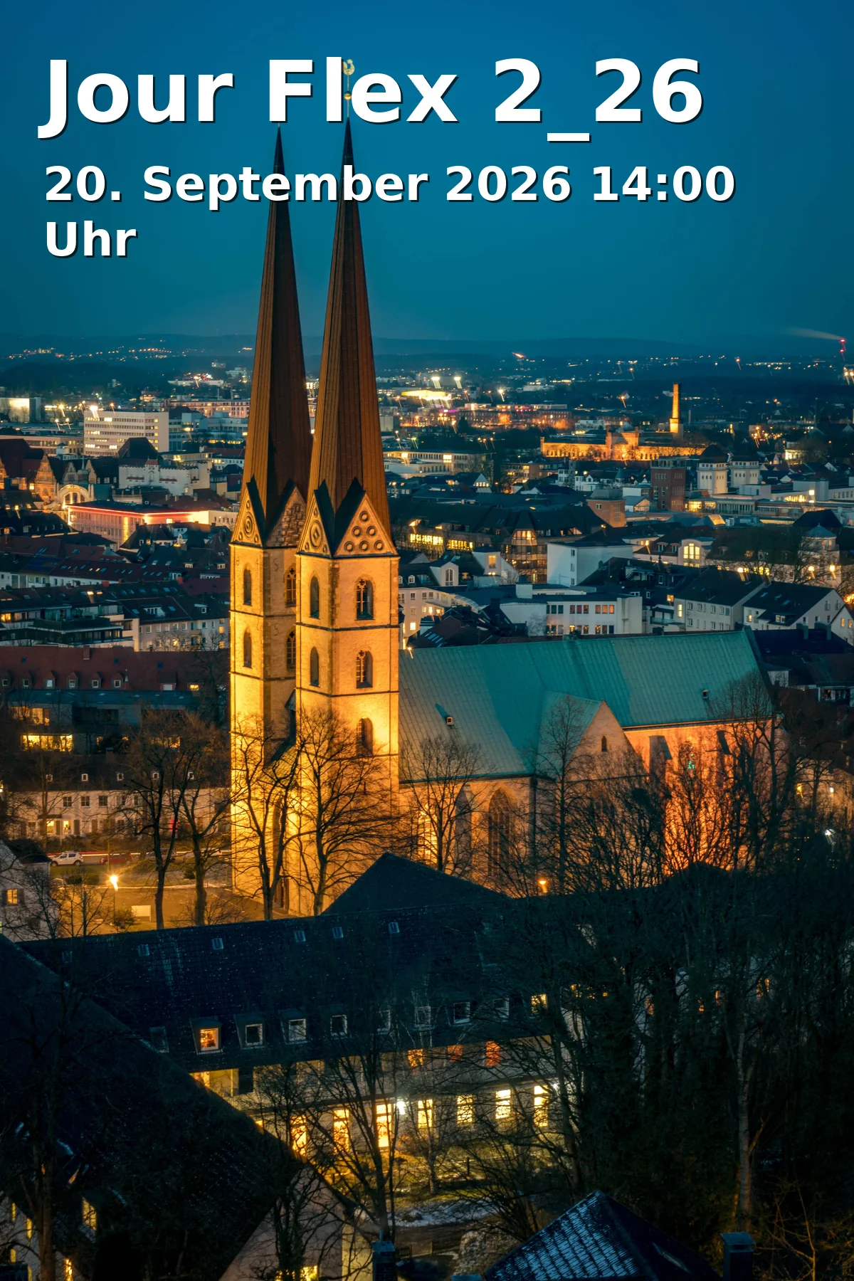 Event: Jour Flex 2_26 in Ostblock - Kulturhaus Bielefeld, Werner-Bock-Str. 34c, 33602 Bielefeld on 20. September 2026