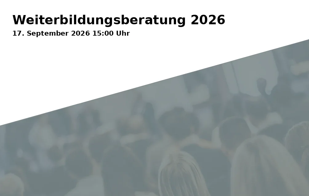 Weiterbildungsberatung 2026