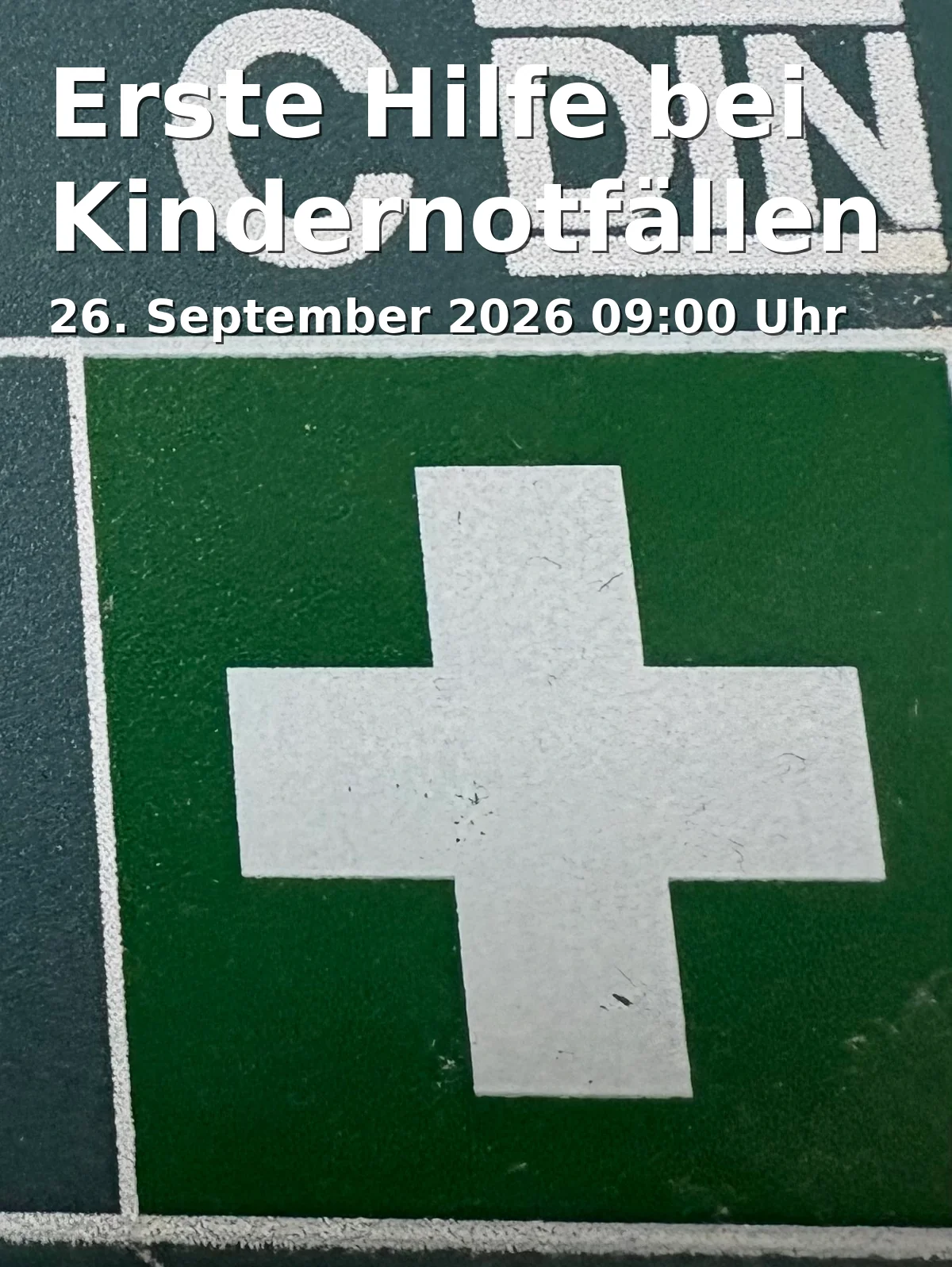 Event: Erste Hilfe bei Kindernotfällen
