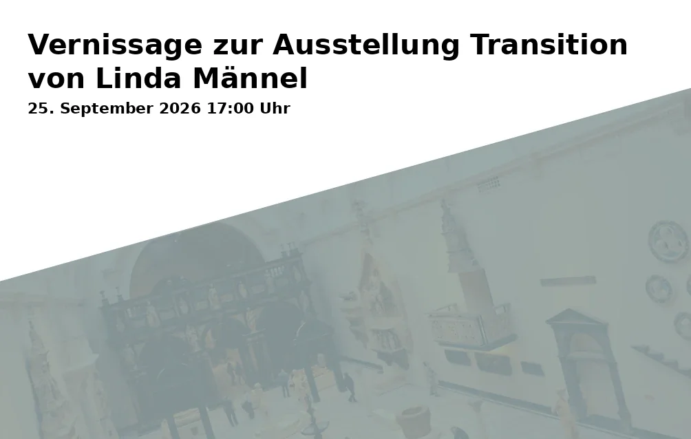 Event: Vernissage zur Ausstellung Transition von Linda Männel in Kunstmuseum Bayreuth, Kunstkabinett, Maximilianstraße 33, 95444 Bayreuth on 25. September 2026
