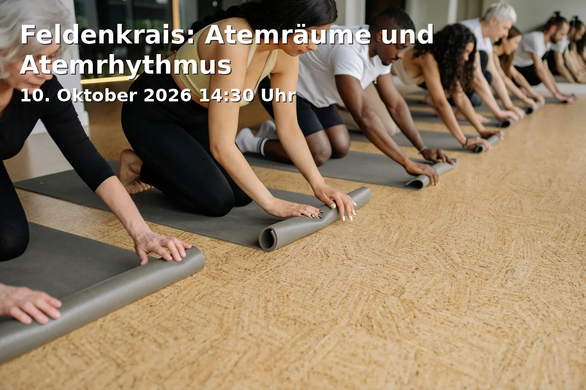 Event: Feldenkrais: Atemräume und Atemrhythmus in Gemeindehaus Friedenskirche Bayreuth, Friedenstraße 3, 95447 Bayreuth on 10. Oktober 2026
