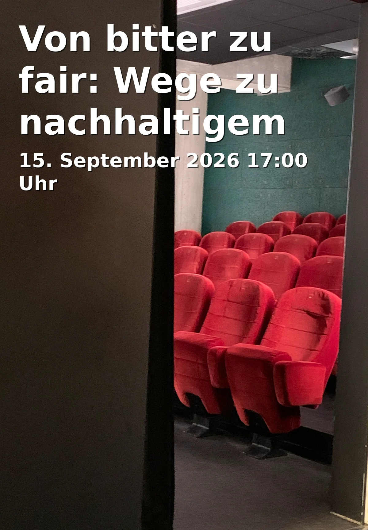 Event: Von bitter zu fair: Wege zu nachhaltigem Orangenhandel Filmvorführung & Diskussion in Nachhaltigkeitszentrum, Bohlweg 55, 38100 Braunschweig on 15. September 2026