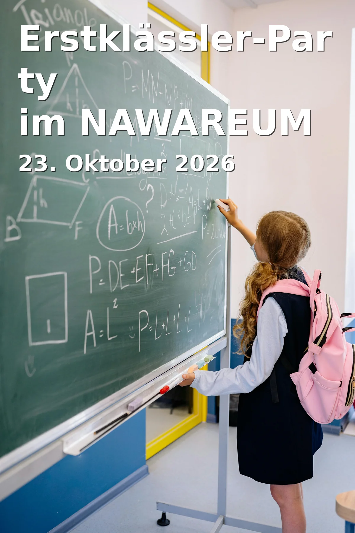 Event: Erstklässler-Party im NAWAREUM in NAWAREUM, Schulgasse 23A, Straubing on 23. Oktober 2026