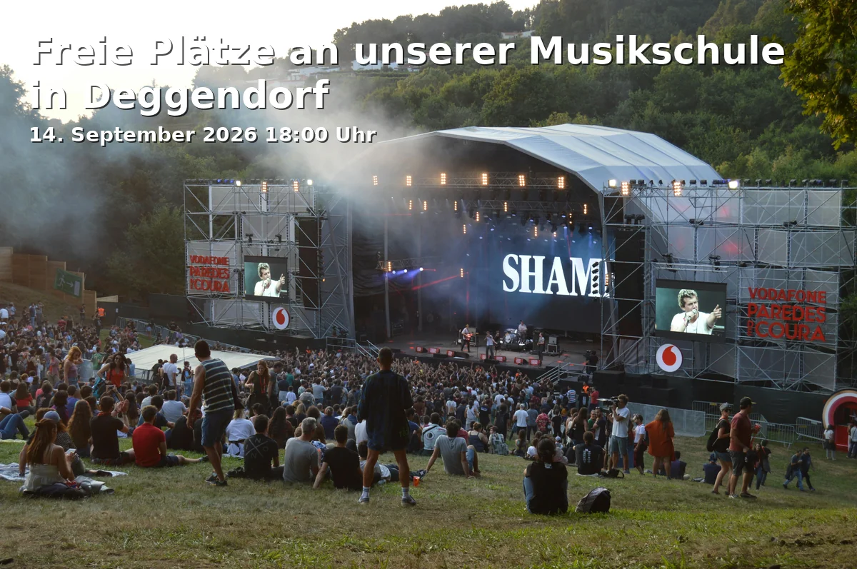 Freie Plätze an unserer Musikschule in Deggendorf