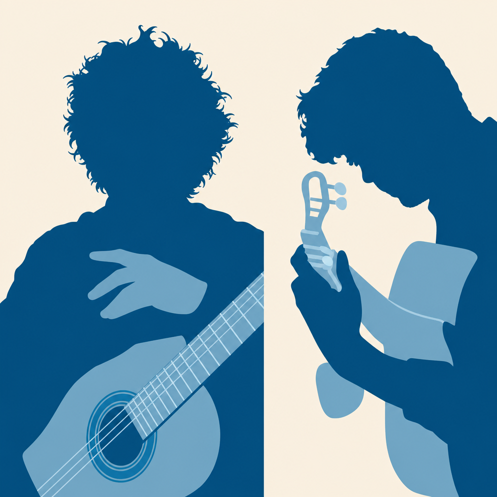 Event: Die Legende und der Grenzgänger: Carlo Domeniconi und Fabian Zeller bei den Bamberger Gitarrentagen in Neues Palais im Gartenhaus, Kunigundenruhstraße 23, 96050 Bamberg on 18. September 2026