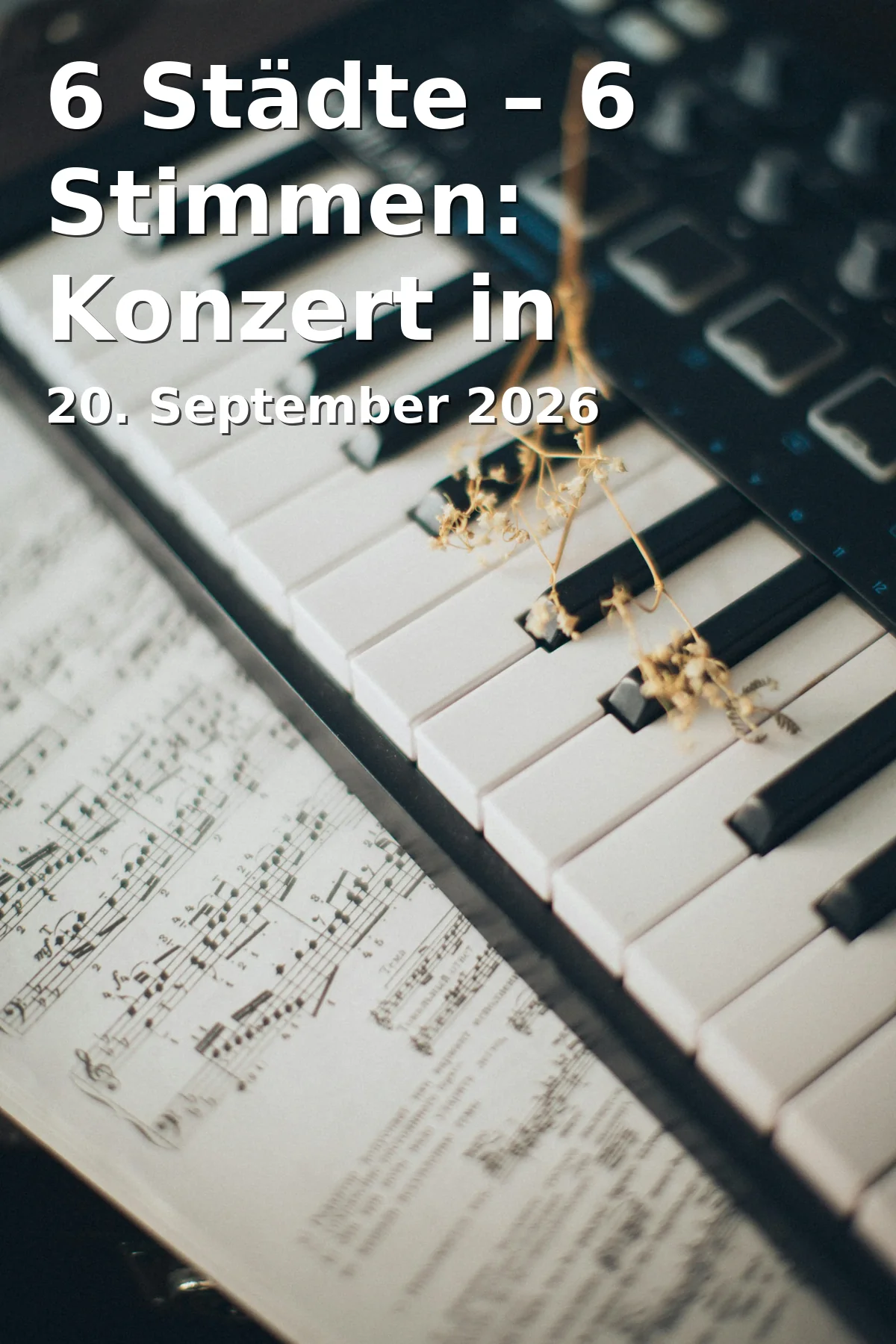 Event: 6 Städte – 6 Stimmen: Konzert in Freiburg