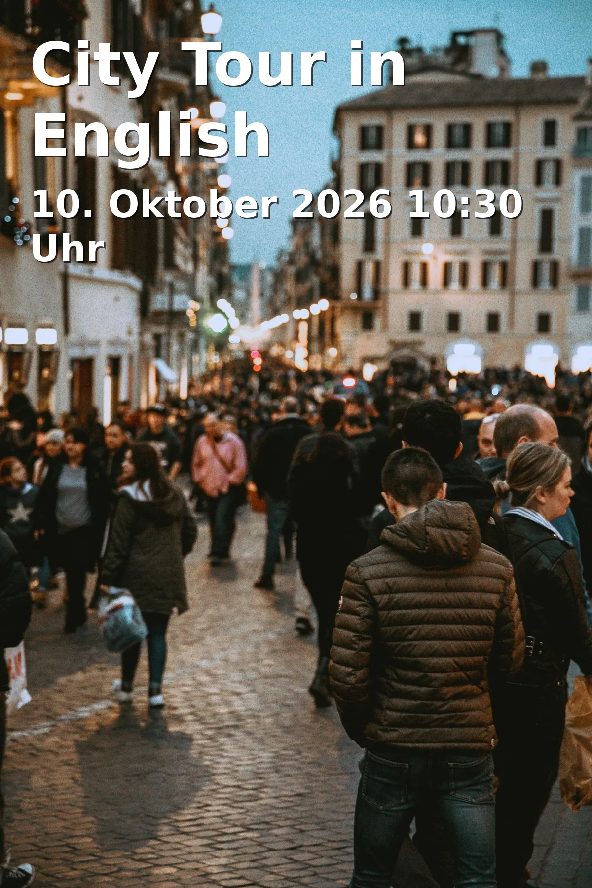 Event: City Tour in English