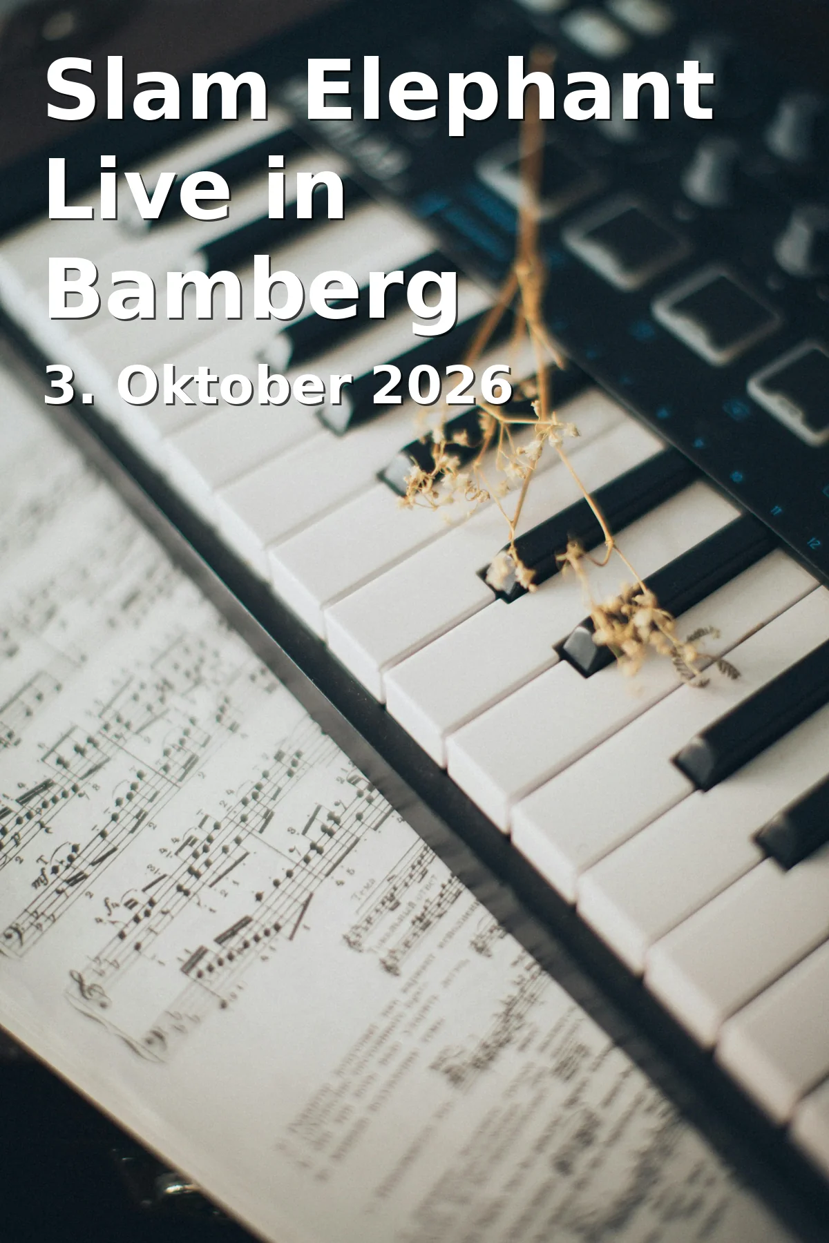 Event: Slam Elephant Live in Bamberg in Live-Club Bamberg, Obere Sandstraße 7, 96049 Bamberg on 3. Oktober 2026