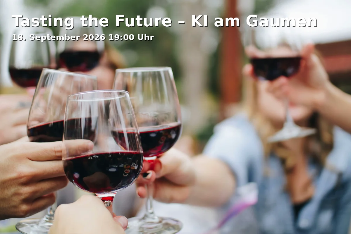 Event: Tasting the Future – KI am Gaumen