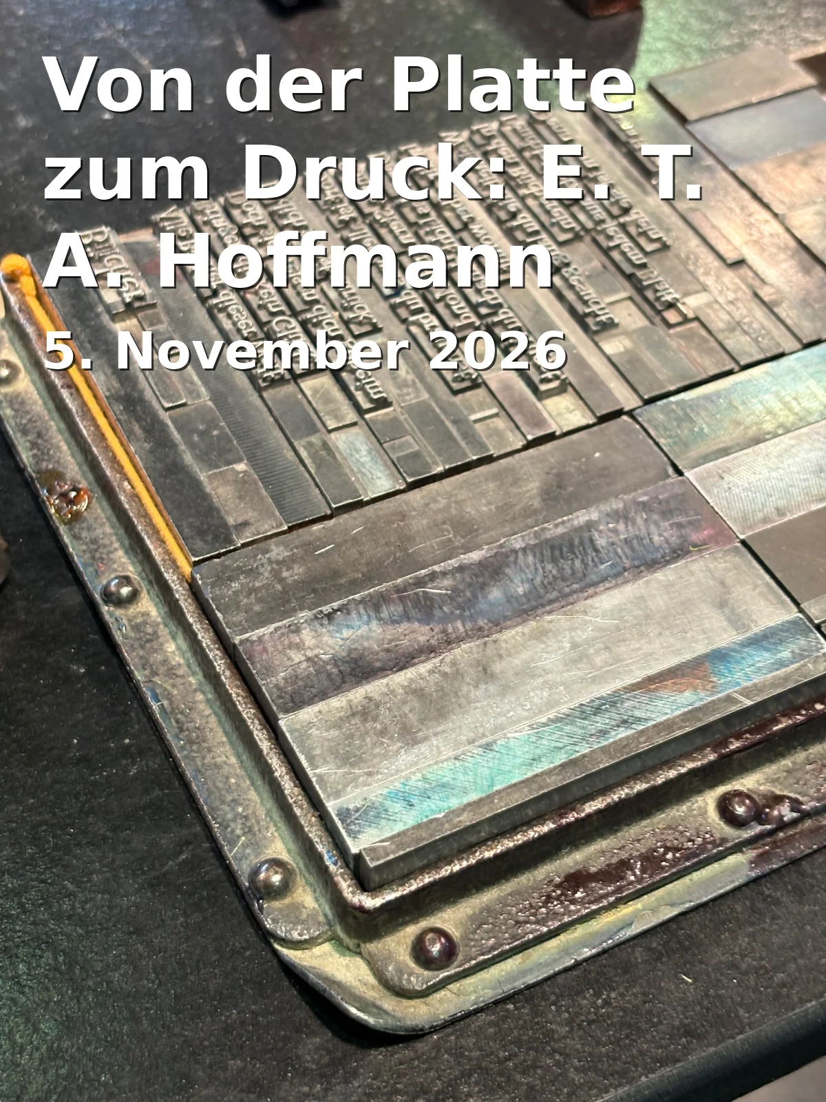 Event: Von der Platte zum Druck: E. T. A. Hoffmann Radierung in Staatsbibliothek Bamberg, Neue Residenz, Domplatz 8, 96049 Bamberg on 5. November 2026