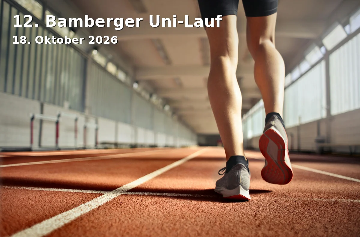 Event: 12. Bamberger Uni-Lauf in ERBA-Gelände, 96047 Bamberg on 18. Oktober 2026