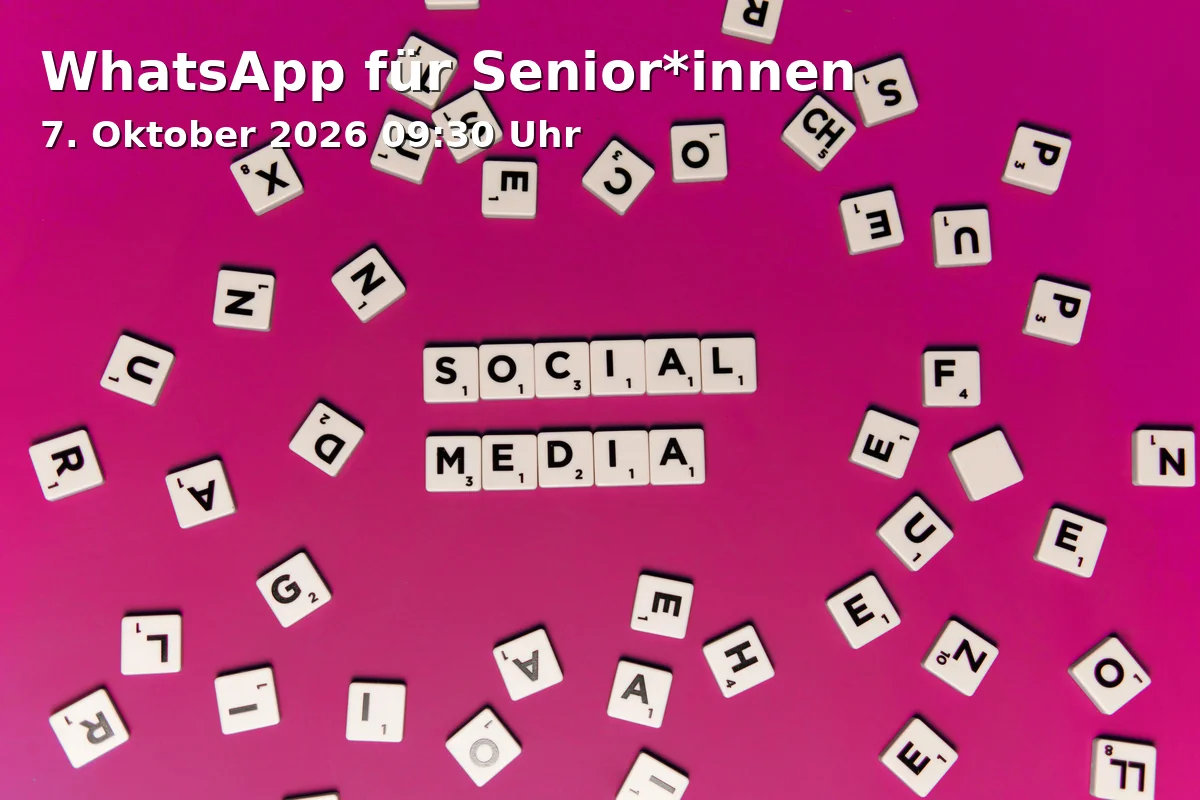 Event: WhatsApp für Senior*innen