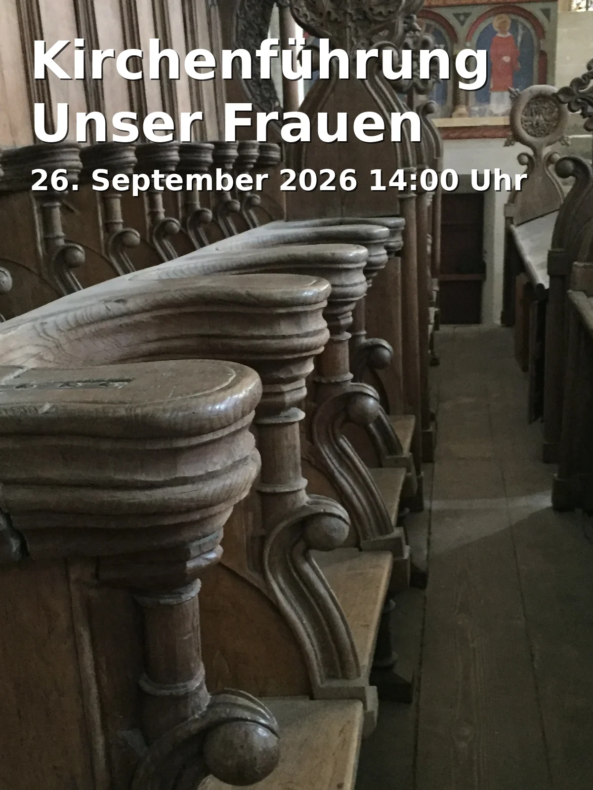 Event: Kirchenführung Unser Frauen
