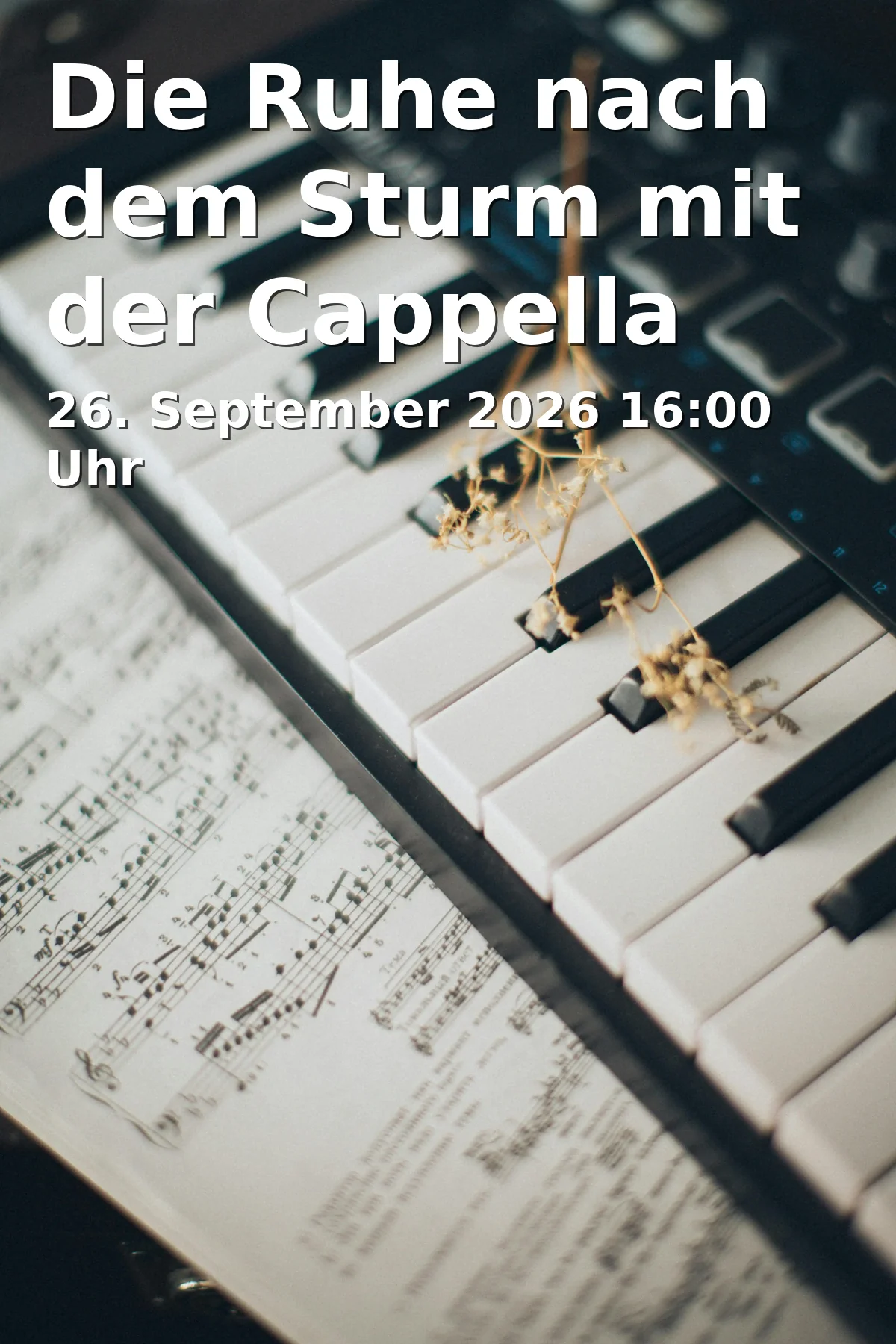 Event: Die Ruhe nach dem Sturm mit der Cappella della lettera