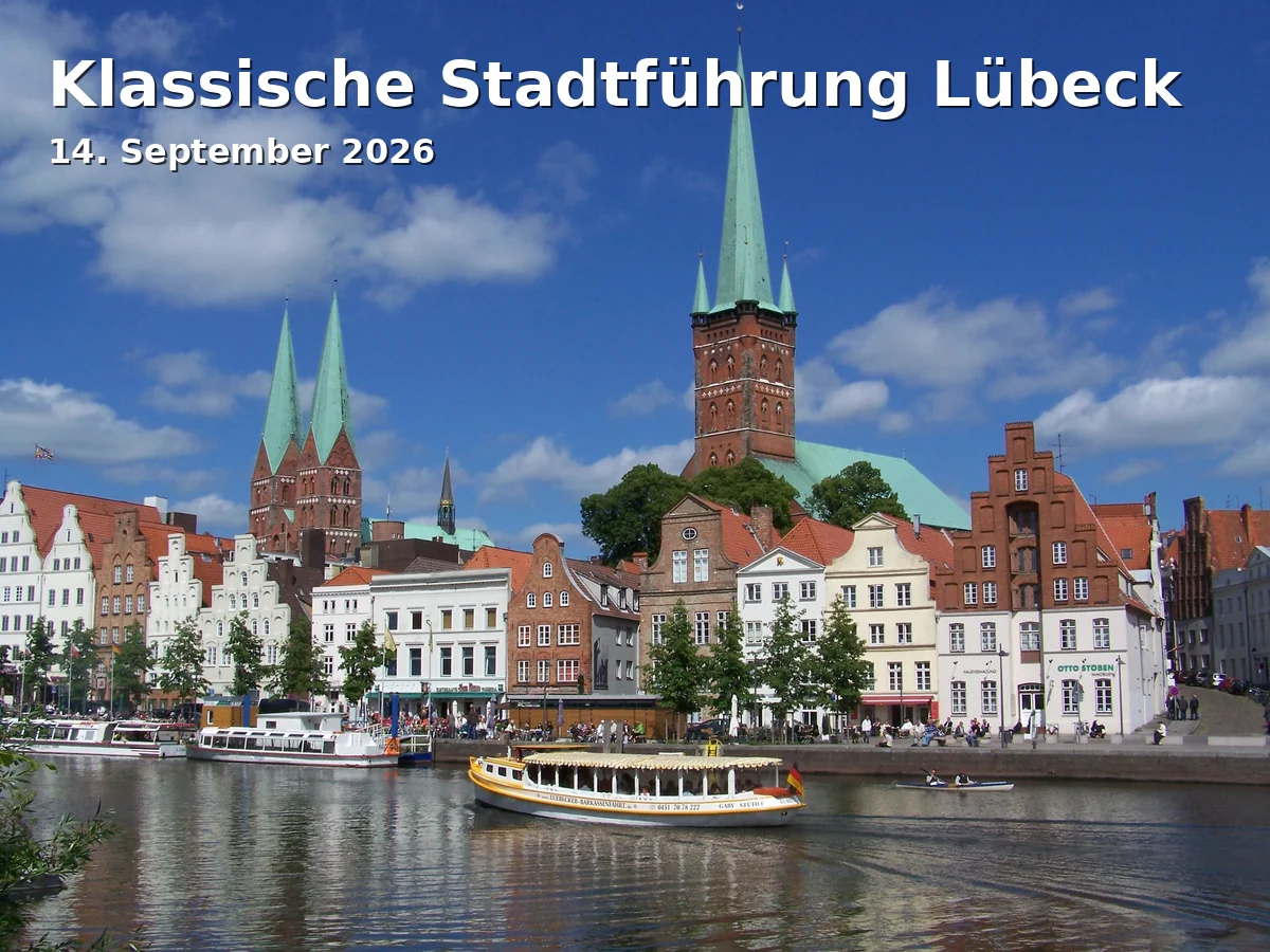 Klassische Stadtführung Lübeck