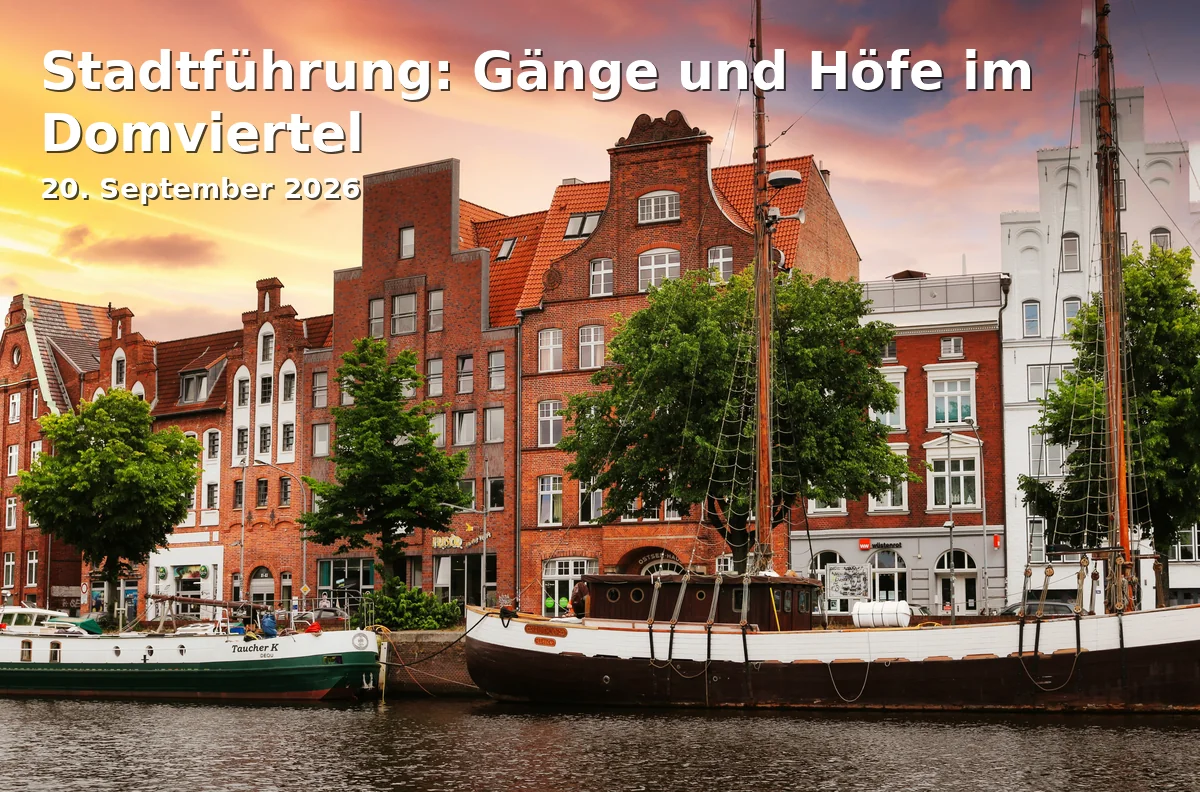 Stadtführung: Gänge und Höfe im Domviertel
