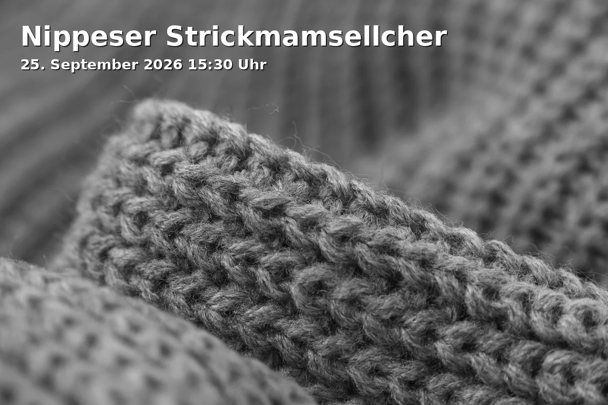 Event: Nippeser Strickmamsellcher in Neusser Straße 450, 50733 Köln on 25. September 2026