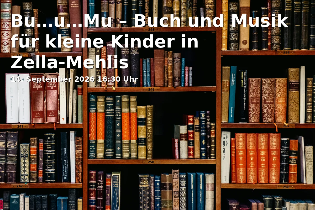 Bu…u…Mu – Buch und Musik für kleine Kinder in Zella-Mehlis