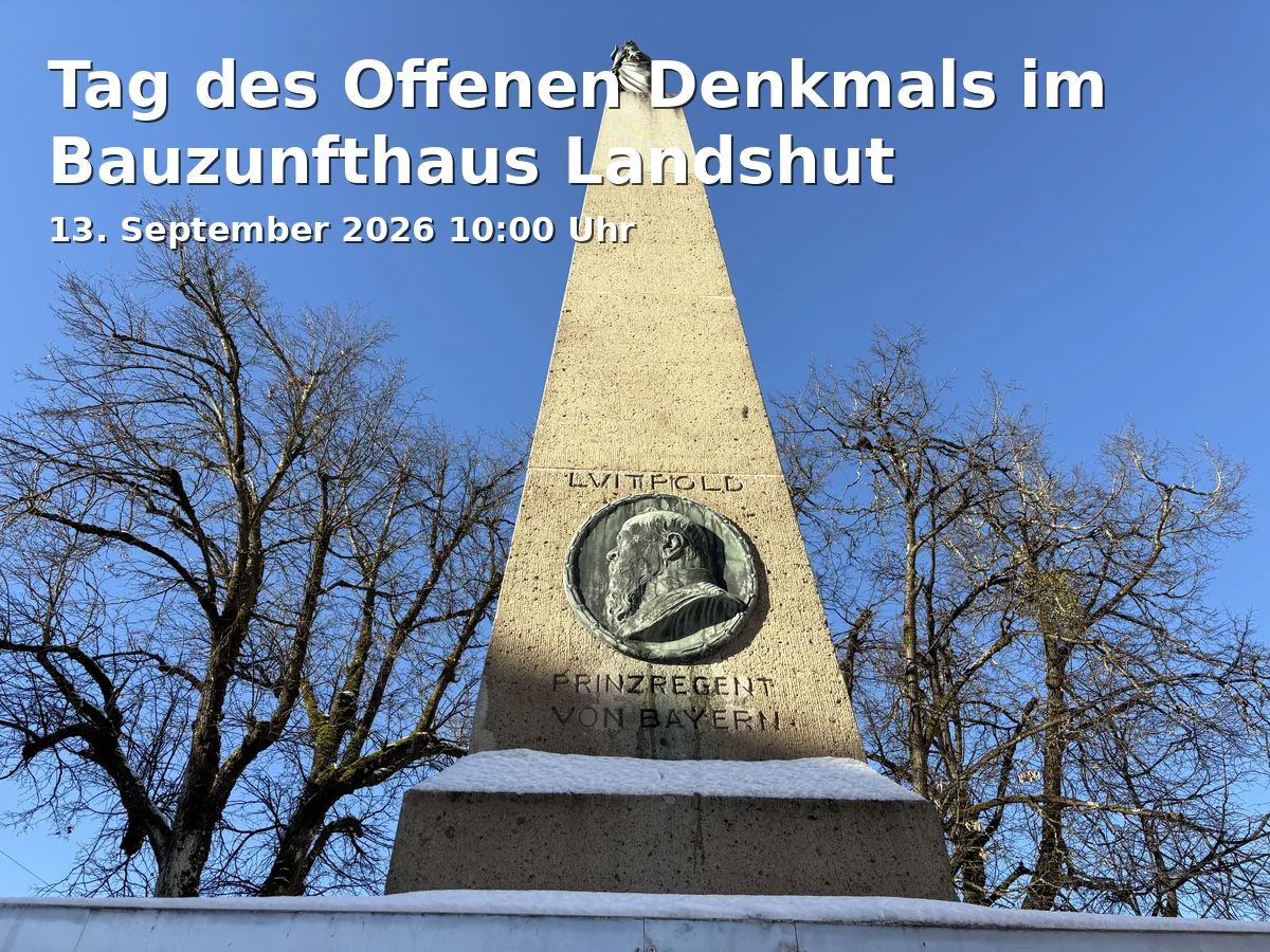 Tag des Offenen Denkmals im Bauzunfthaus Landshut
