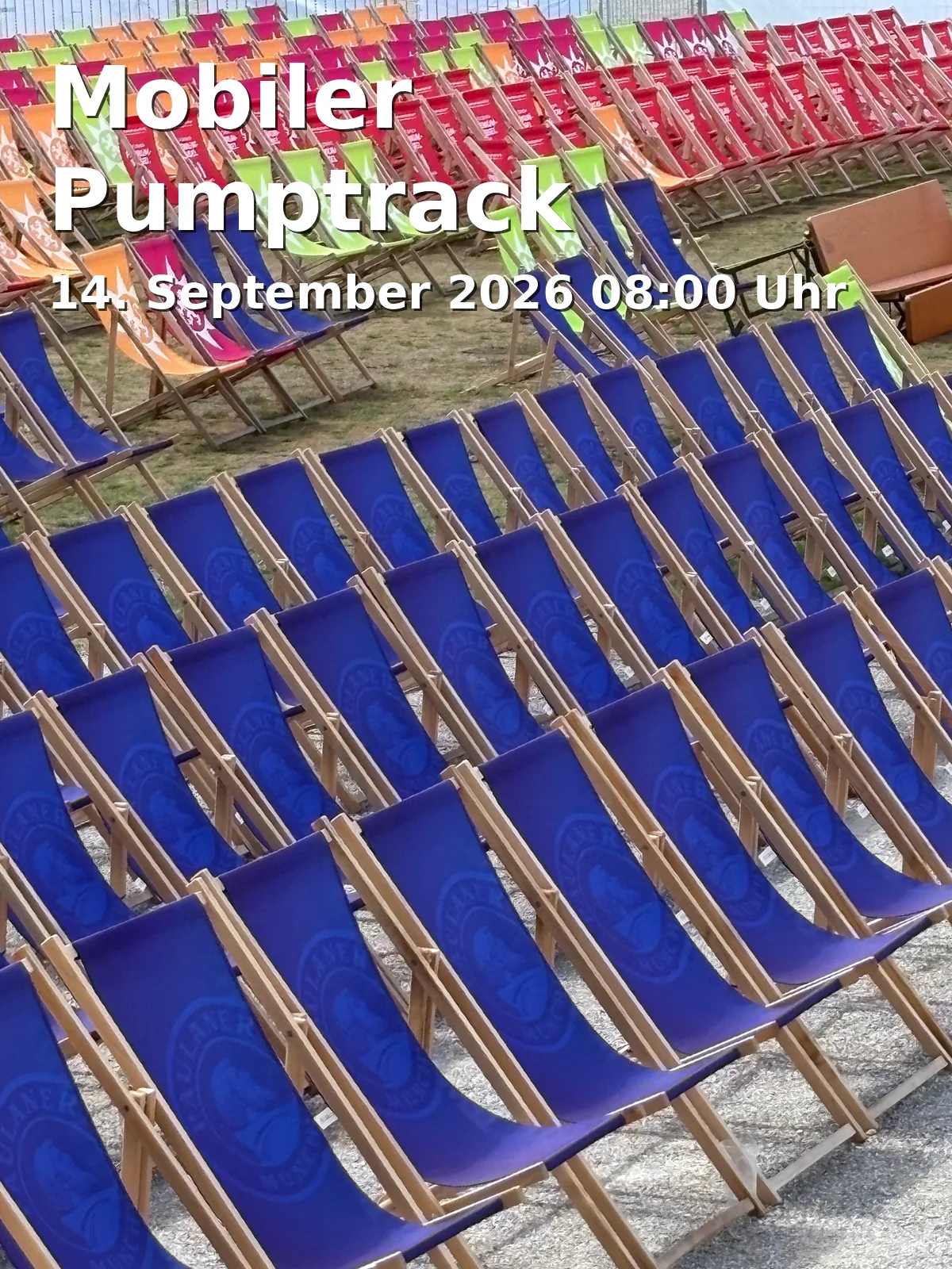 Event: Mobiler Pumptrack in Freizeitanlage Paul-Gordan-Straße, Paul-Gordan-Straße, 91052 Erlangen on 14. September 2026