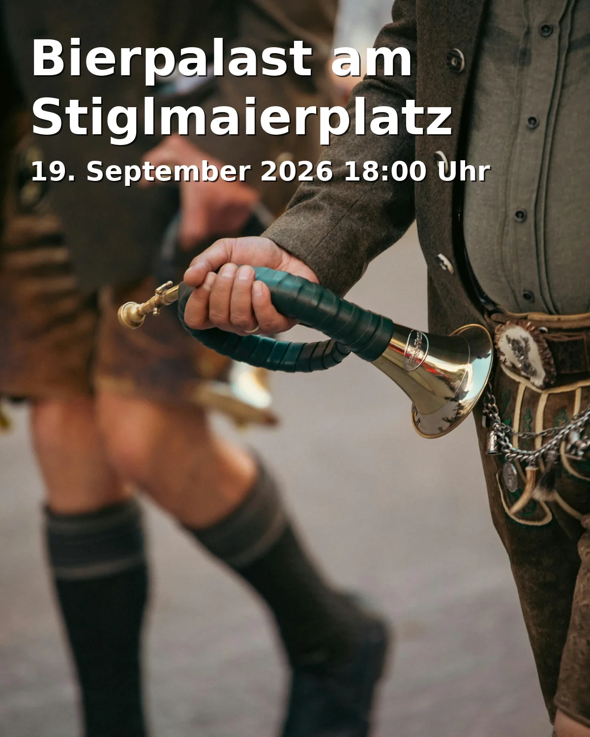 Event: Bierpalast am Stiglmaierplatz in Löwenbräukeller, Nymphenburger Straße 2, 80335 München on 19. September 2026