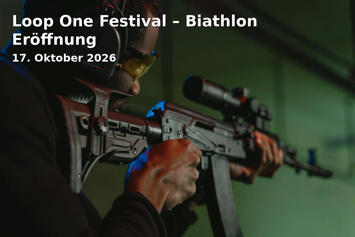 Event: Loop One Festival – Biathlon Eröffnung in Olympiapark München, Spiridon-Louis-Ring 21, 80809 München on 17. Oktober 2026