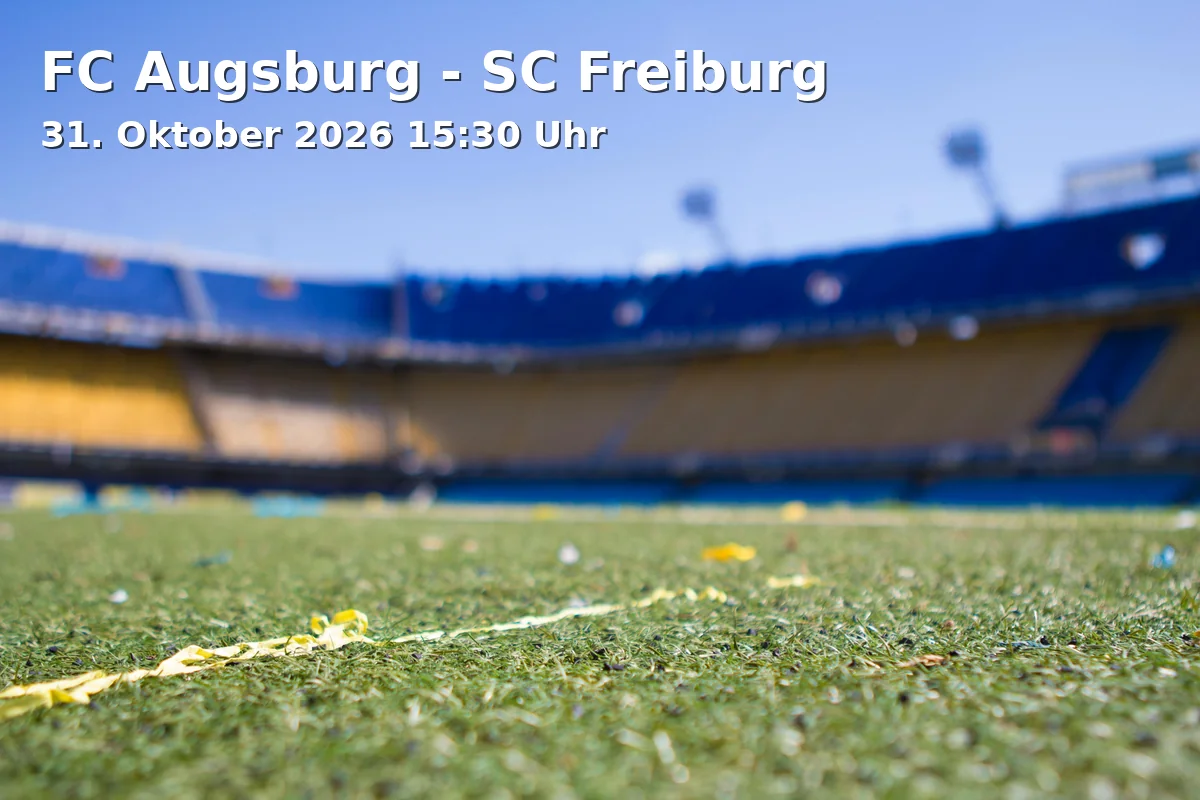 Event: FC Augsburg - SC Freiburg