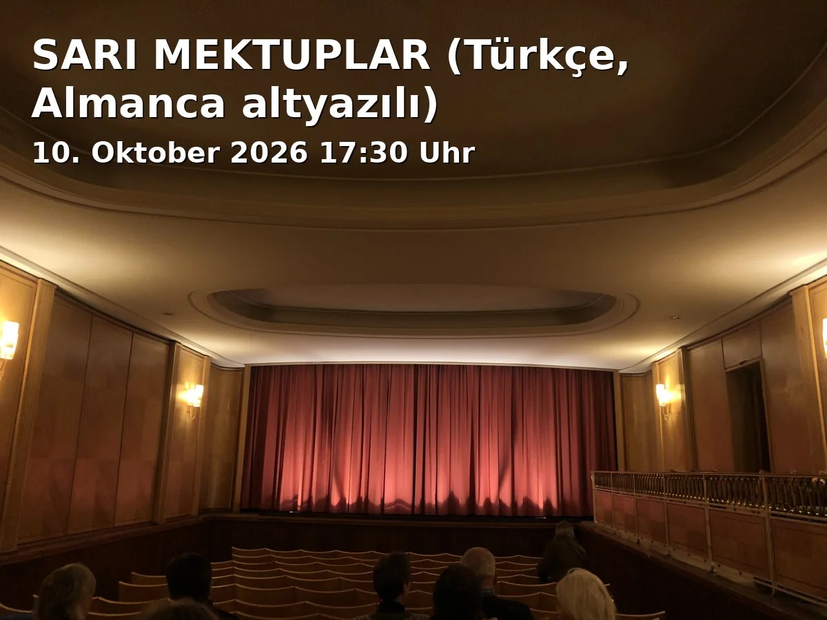 Event: SARI MEKTUPLAR (Türkçe, Almanca altyazılı) in Kino am Kocher, Georg-Elser-Platz 1, 73431 Aalen on 10. Oktober 2026