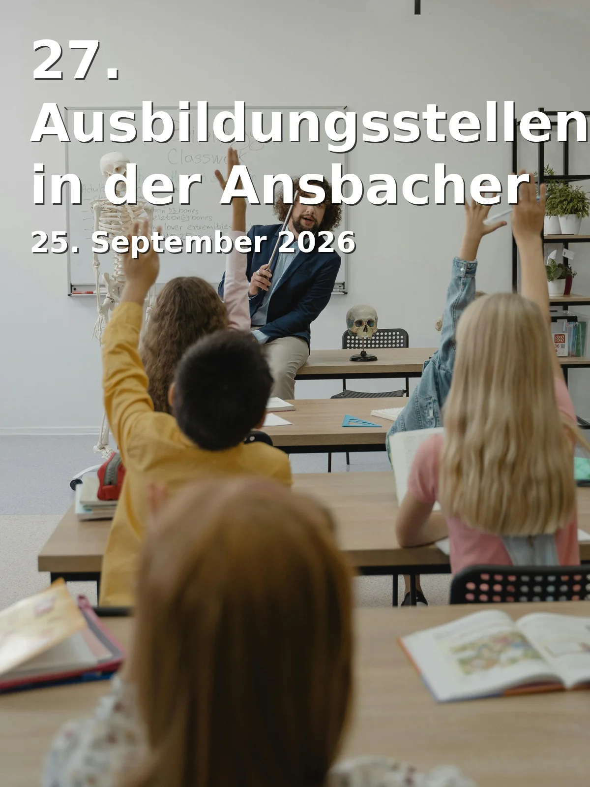 Event: 27. Ausbildungsstellenbörse in der Ansbacher Altstadt in Ansbacher Altstadt, 91522 Ansbach on 25. September 2026