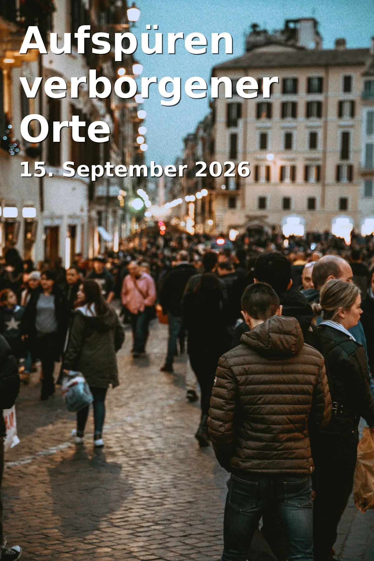 Aufspüren verborgener Orte