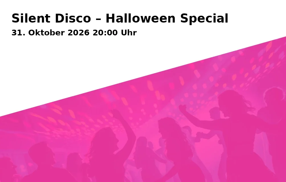 Event: Silent Disco – Halloween Special