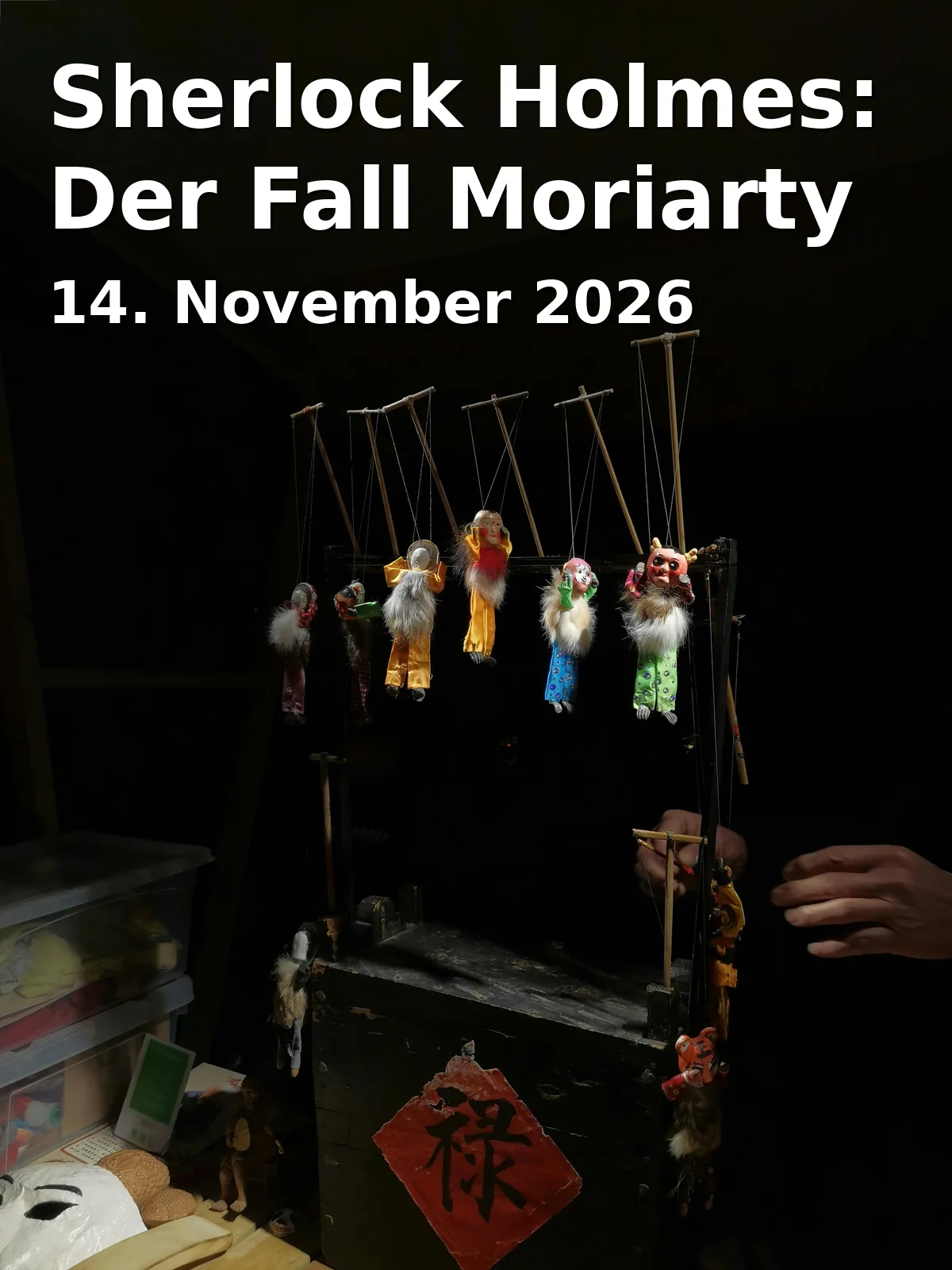 Event: Sherlock Holmes: Der Fall Moriarty in Theater Hof, Großes Haus, Kulmbacher Straße 5, 95028 Hof on 14. November 2026