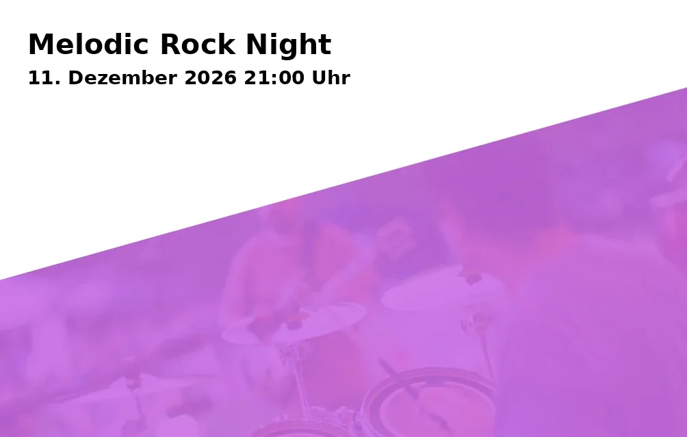 Event: Melodic Rock Night
