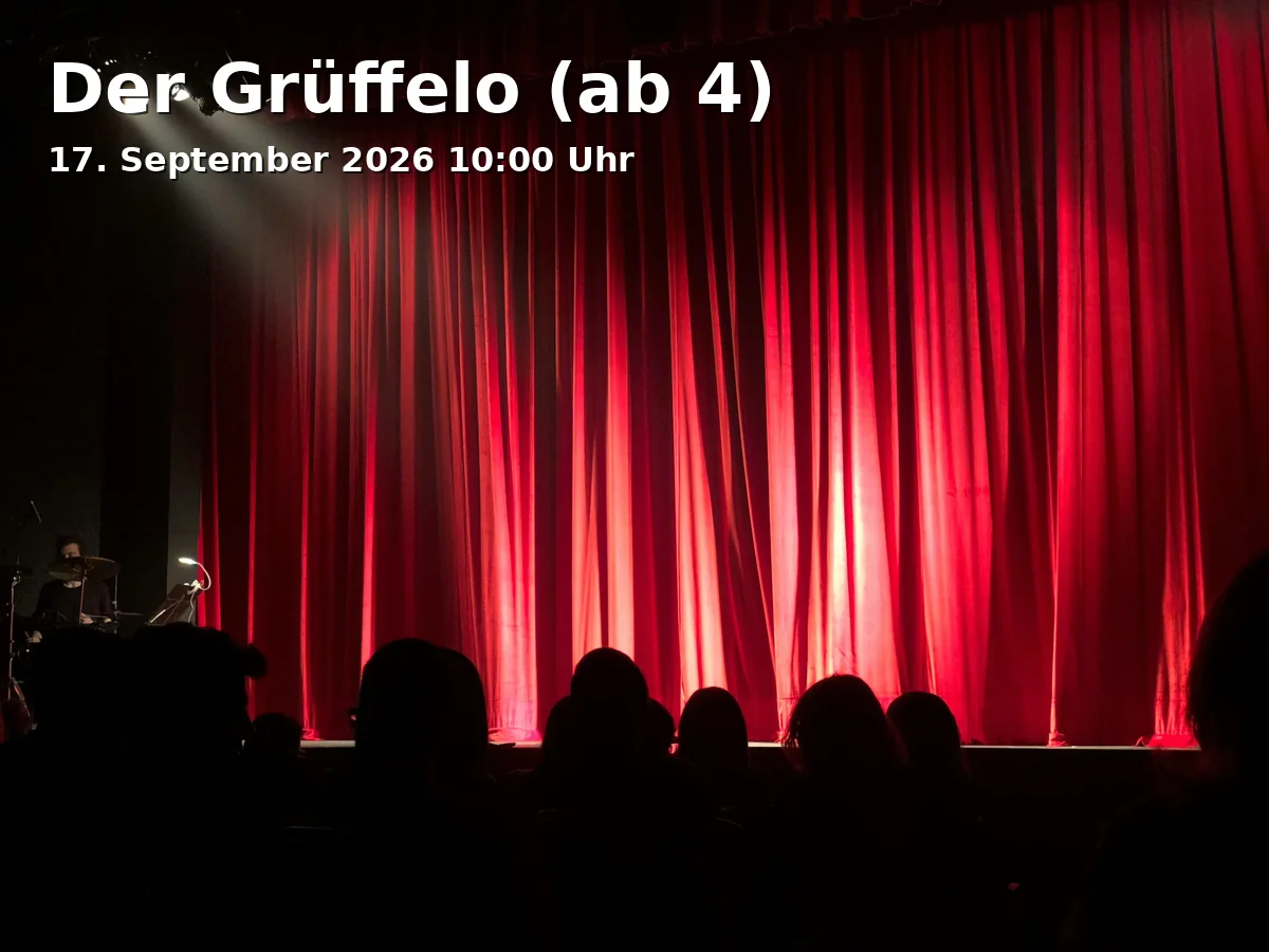 Event: Der Grüffelo (ab 4) in marotte Theater, Kaiserallee 11, 76133 Karlsruhe on 17. September 2026