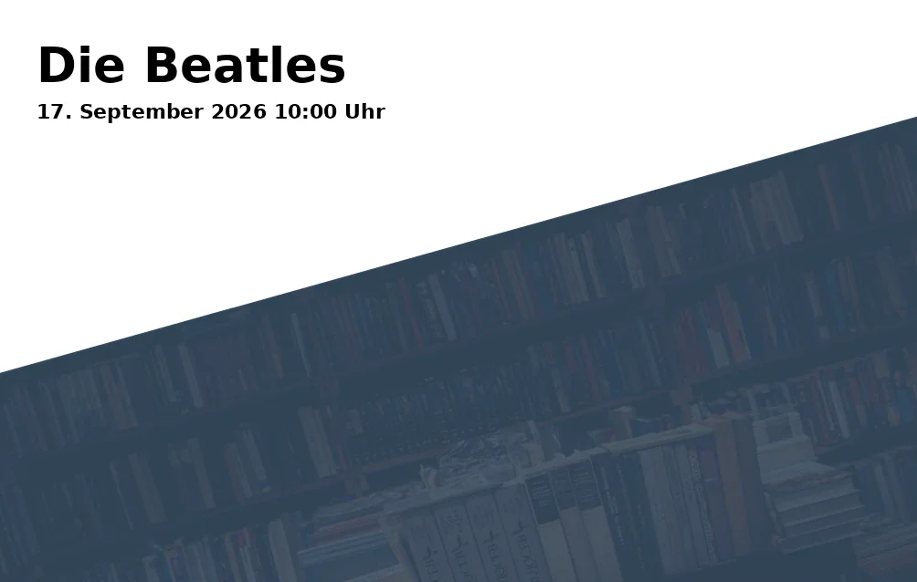 Event: Die Beatles in Gemeindezentrum Durlach, Am Zwinger 5, 76227 Karlsruhe on 17. September 2026
