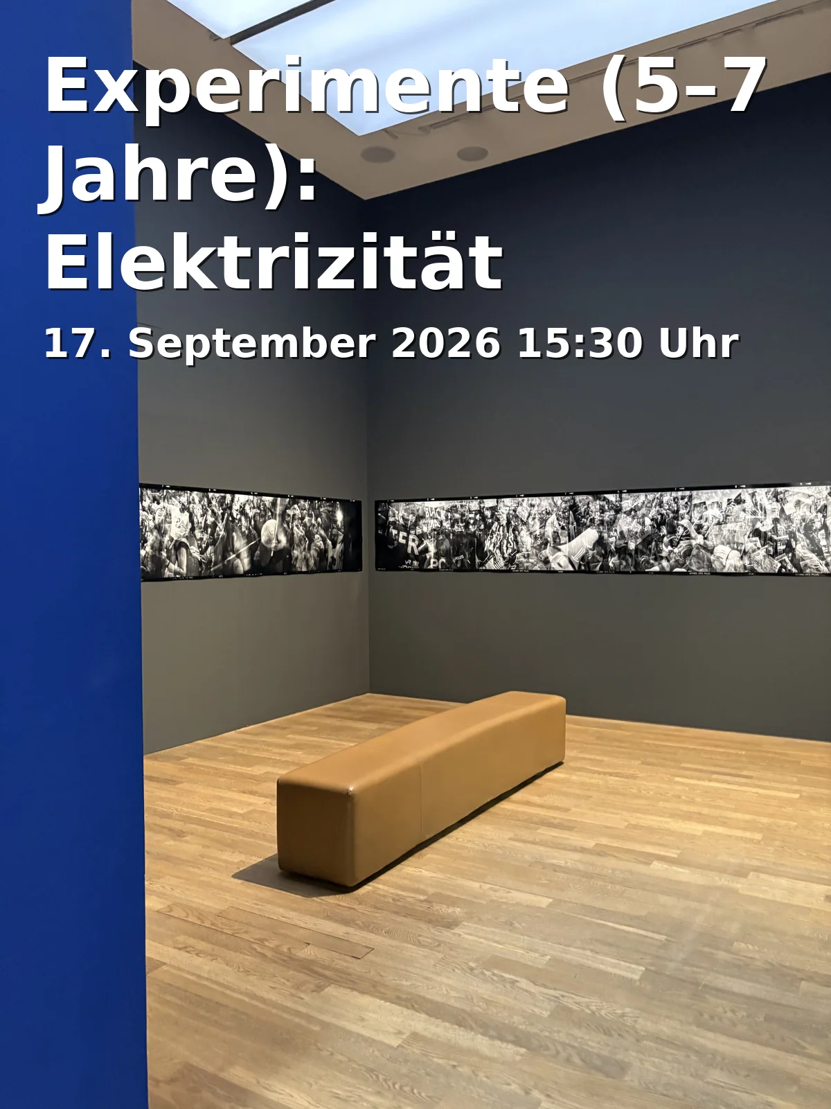 Event: Experimente (5–7 Jahre): Elektrizität in Staatliches Museum für Naturkunde Karlsruhe, Erbprinzenstraße 13, 76133 Karlsruhe on 17. September 2026