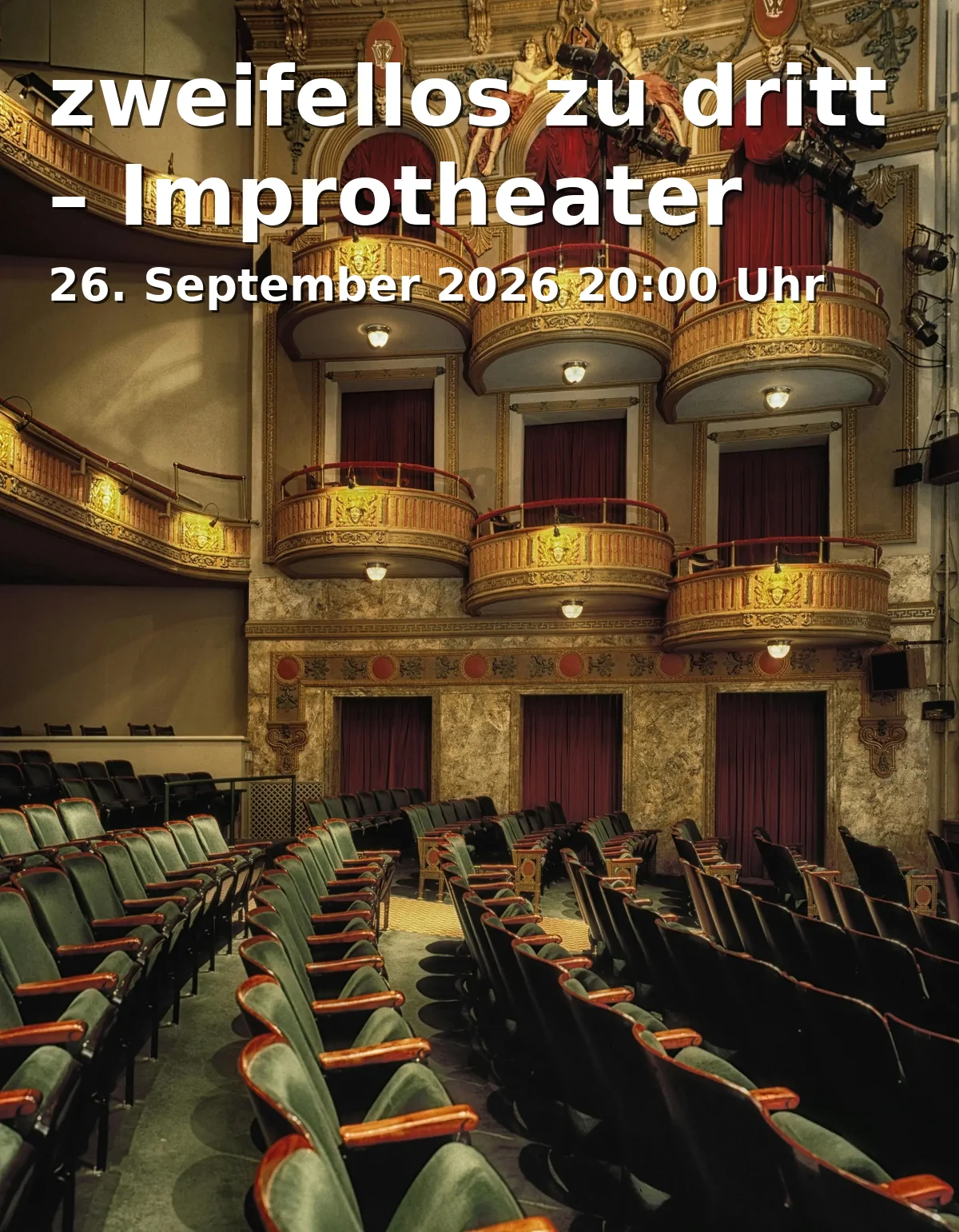 zweifellos zu dritt – Improtheater