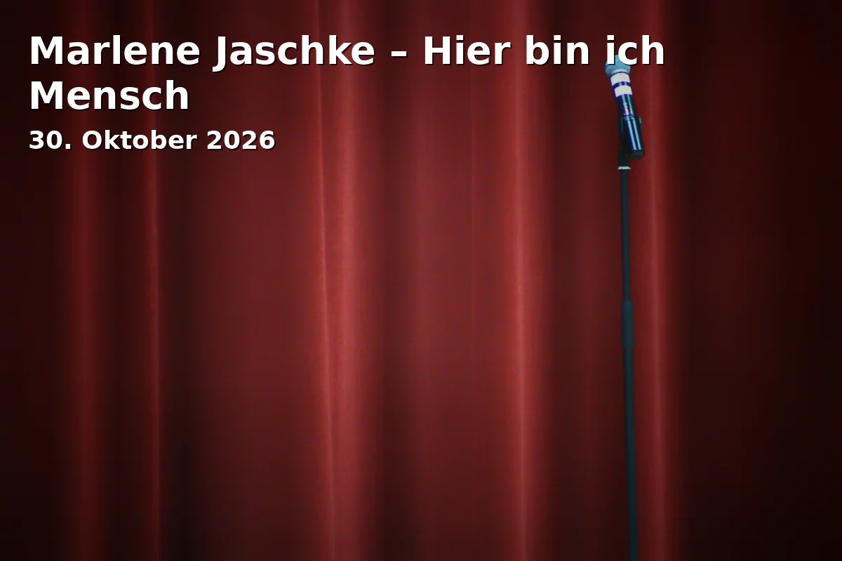 Event: Marlene Jaschke – Hier bin ich Mensch