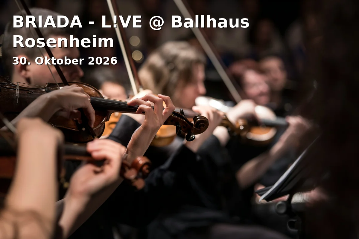 Event: BRIADA - L!VE @ Ballhaus Rosenheim