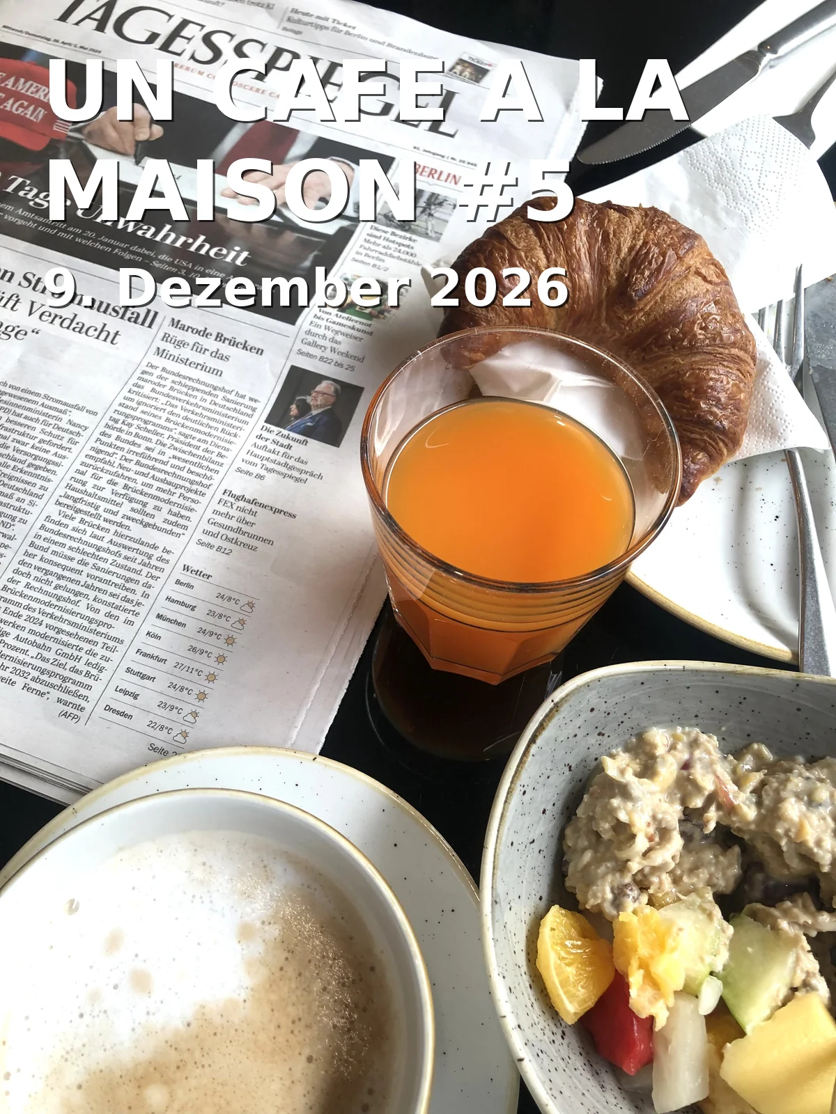 Event: UN CAFE A LA MAISON #5 in Haus Burgund on 9. Dezember 2026