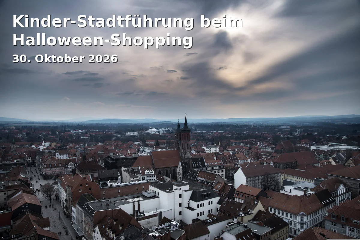Event: Kinder-Stadtführung beim Halloween-Shopping