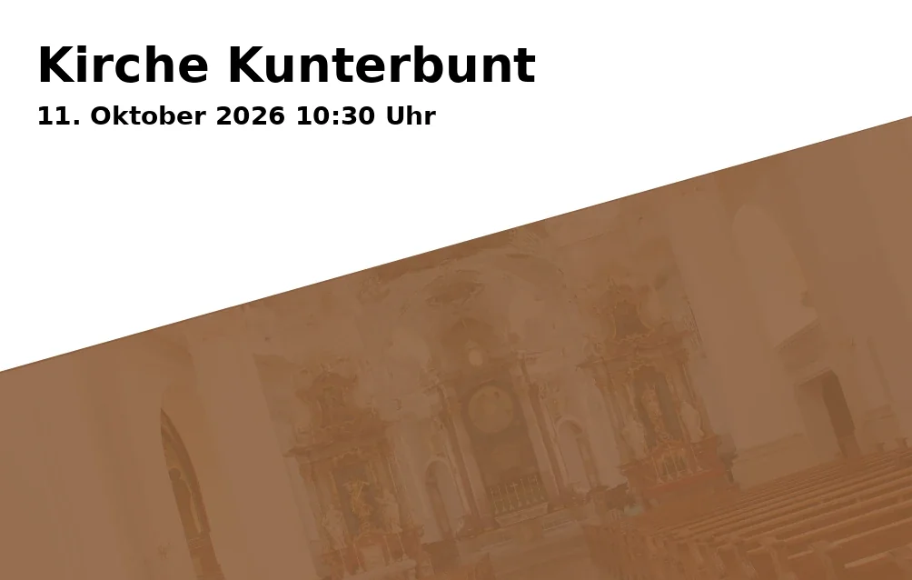 Event: Kirche Kunterbunt